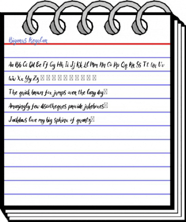 Bigarus Regular Font