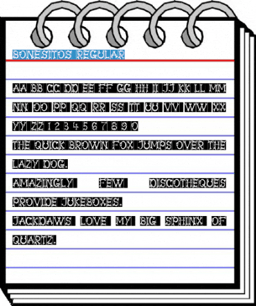 Bonesitos Regular Font
