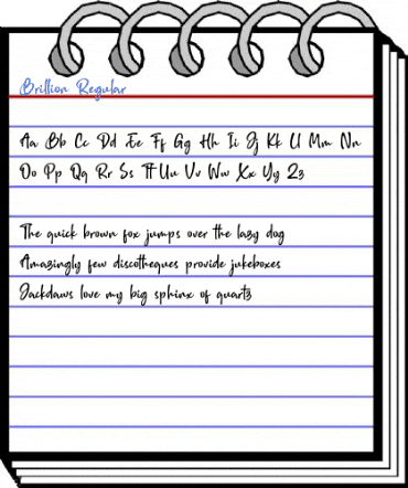 Brillion Regular Font