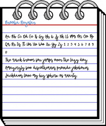 Broolia Regular Font