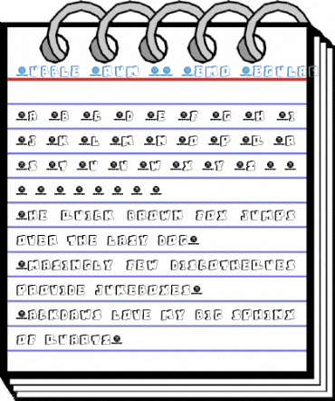 Bubble Frum 3D Demo Regular Font
