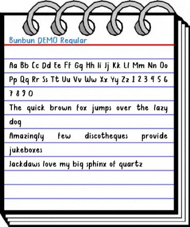 Bunbun DEMO Regular Font