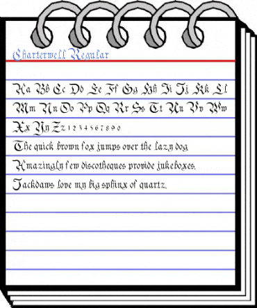 Charterwell Regular Font