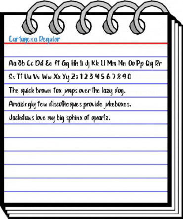 Cartagena Regular Font