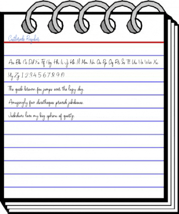 Castlerock Regular Font