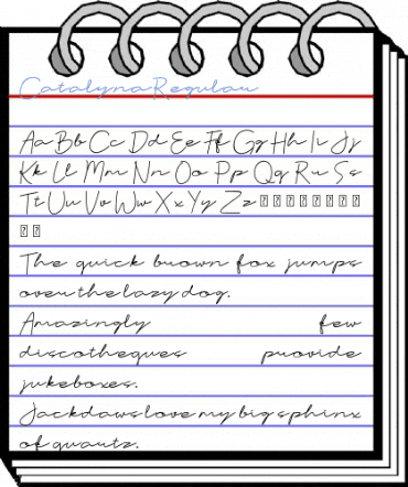 Catalyna Regular Font