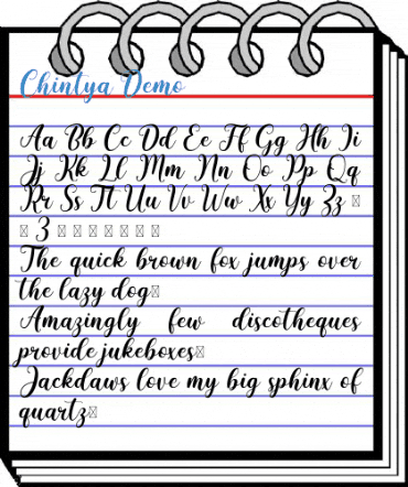 Chintya Demo Font
