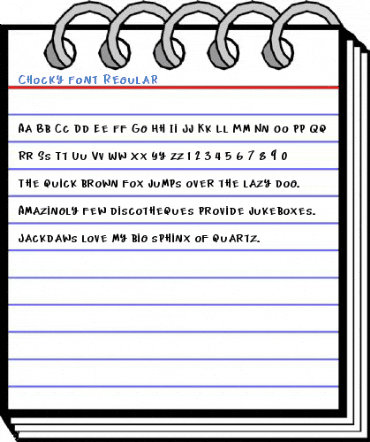 Chocky Font Regular Font