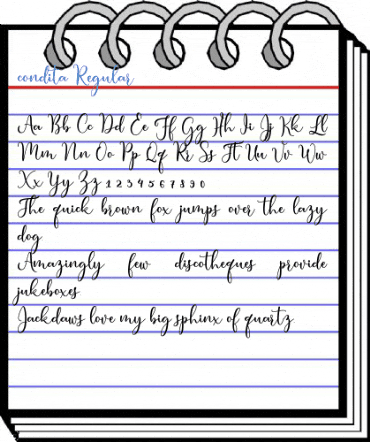 condita Regular Font