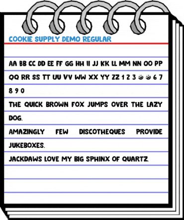 Cookie Supply DEMO Regular Font