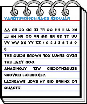 Variet頍irage Regular Font