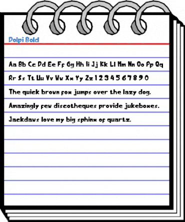 Dolpi Bold Font