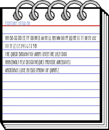 Ecriture Regular Font