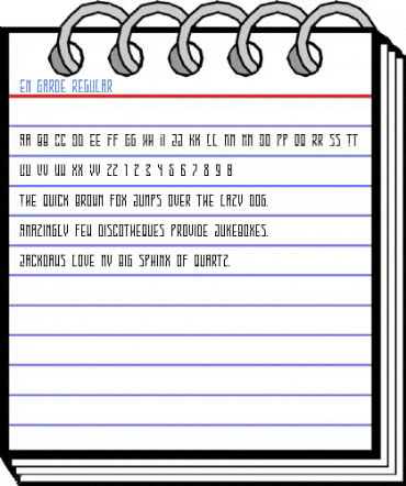 En Garde Regular Font