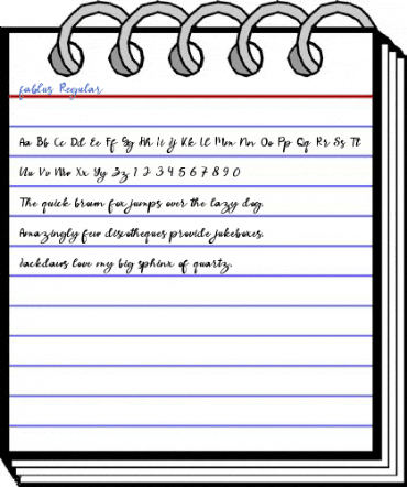 fablus Regular Font