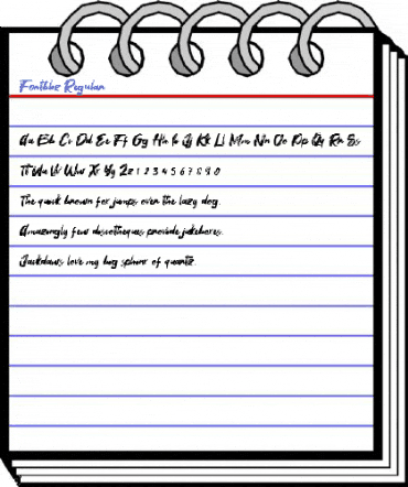 Fontbliz Regular Font