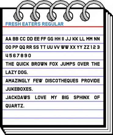 Fresh Eaters Regular Font