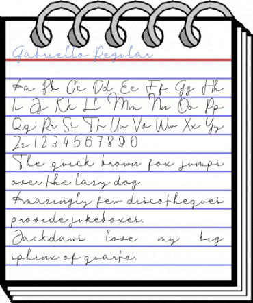 Gabriello Regular Font