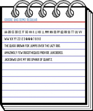Goodie Bag DEMO Regular Font