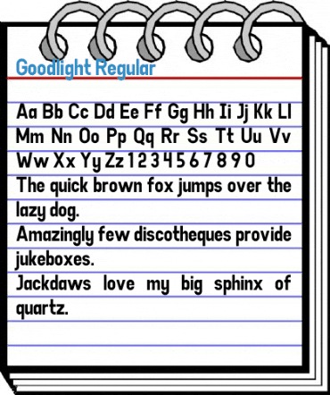 Goodlight Regular Font