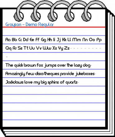 Grayson - Demo Regular Font