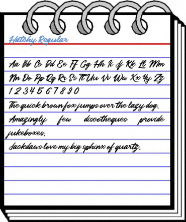 Hatchy Regular Font