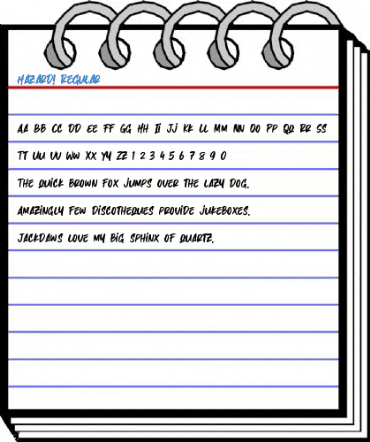 Hazard! Regular Font