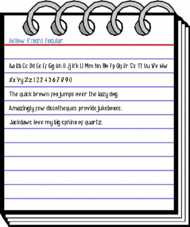 Hellow Knight Regular Font