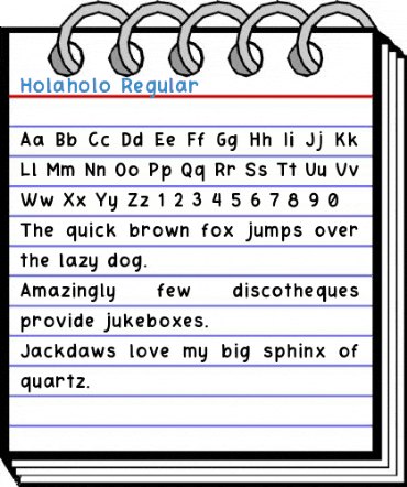 Holaholo Regular Font