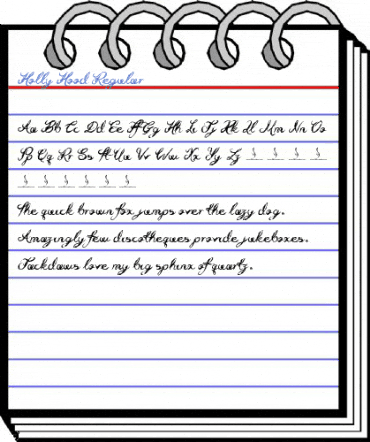 Holly Hood Regular Font