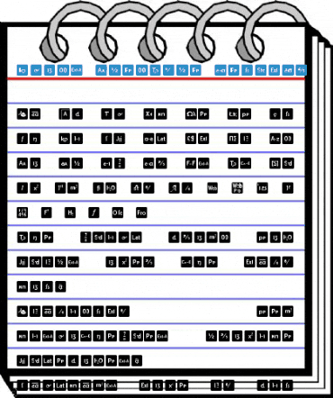 Icons OpenType Regular Font