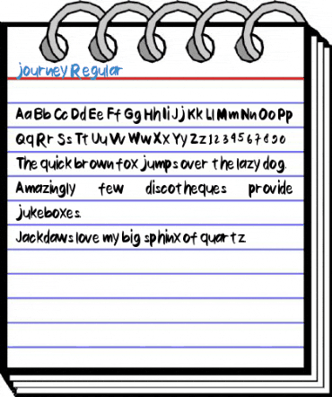 journey Regular Font