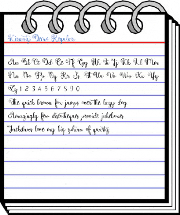 Kiranty Demo Regular Font