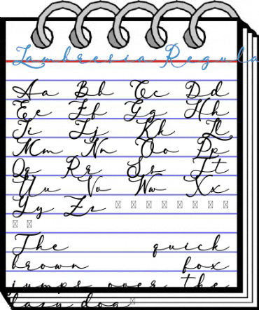 Lambresia Regular Font