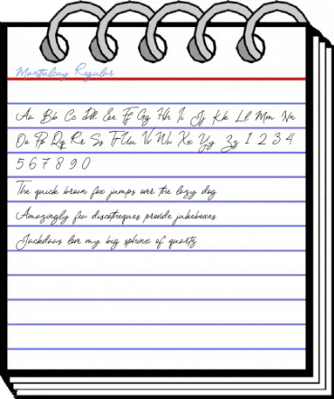 Manttulcuy Regular Font