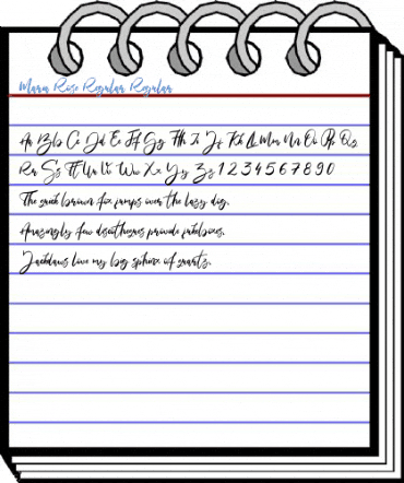 Maria Rose Regular Regular Font