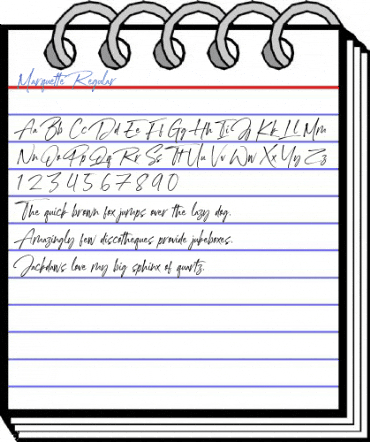 Marquette Regular Font