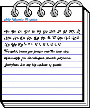 My Yanda Regular Font