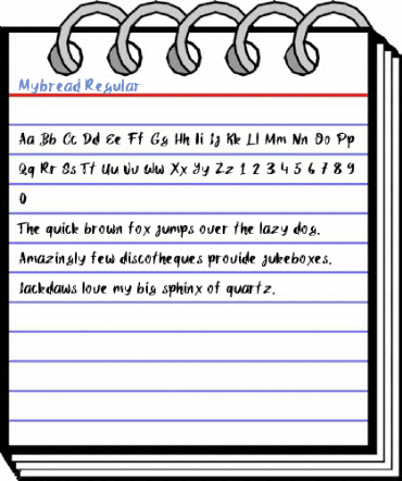 Mybread Regular Font