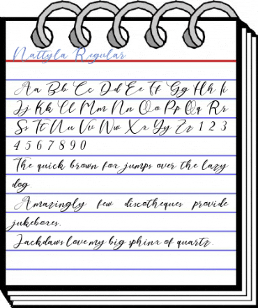 Nattyla Regular Font