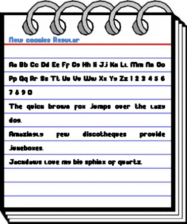 New cookies Regular Font