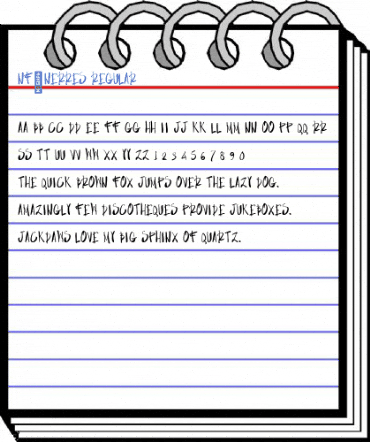 NF-NERRES Regular Font