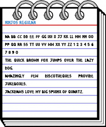 Ninjos Regular Font