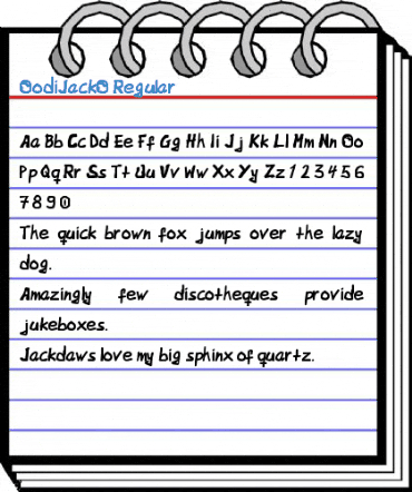 OodiJackO Regular Font