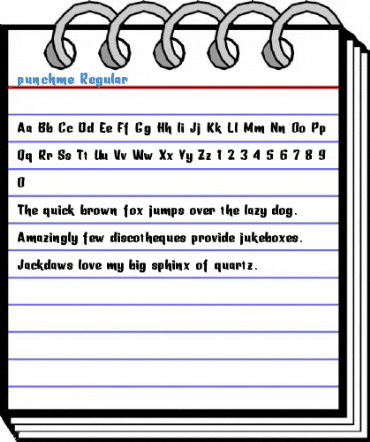 punchme Regular Font