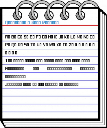 Quadratic - Demo Regular Font