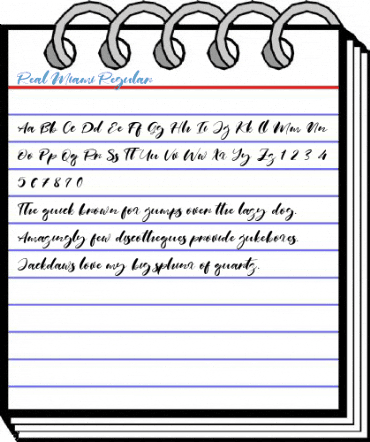 Real Miami Regular Font