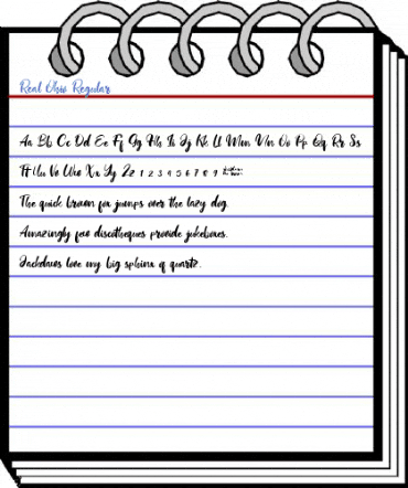 Real Ohio Regular Font