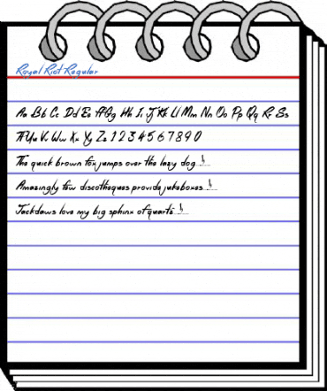 Royal Riot Regular Font