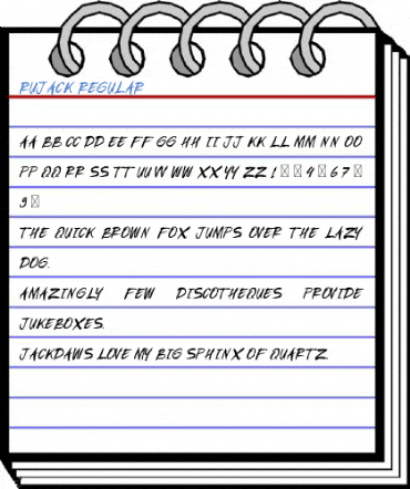 Rujack Regular Font